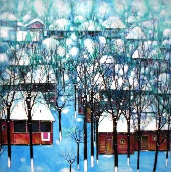 М.КЕЛЕХСАЕВ. Голубая зима. 2010