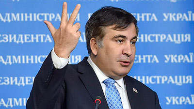 Михаил Саакашвили благословил грузинских солдат на войну с Россией