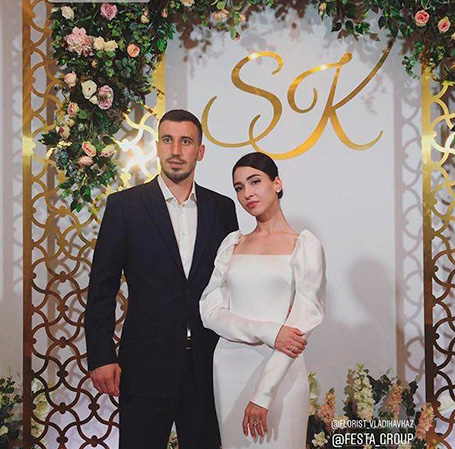 Громкая свадьба во Владикавказе: Сослан ДЖАНАЕВ взял в жены Кристину ЧЕРЧЕСОВУ