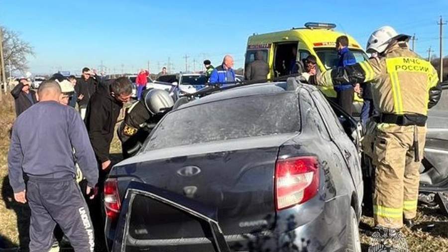 В ДТП на трассе Владикавказ-Алагир погибли четыре человека