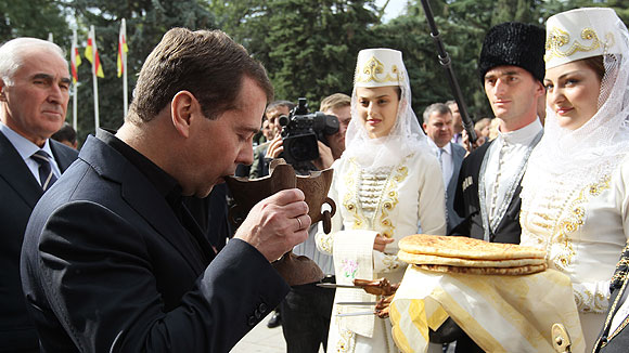 Медведев — о восстановлении Южной Осетии: «Хотелось бы большего»
