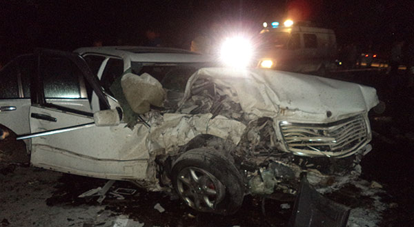 Под Владикавказом в аварии с участием четырех автомобилей погибли три человека