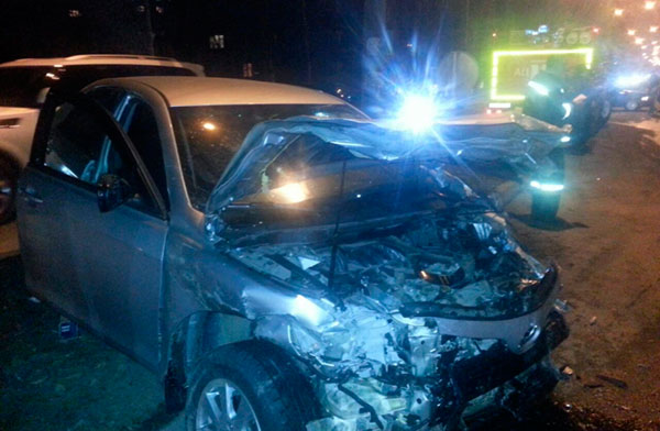 Во Владикавказе после столкновения двух автомобилей «Тойота» погиб один из водителей