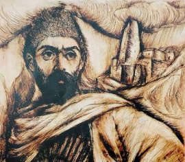 Певец Коста и созидающей Осетии