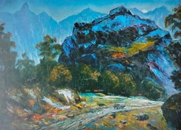 На холстах и рисунках – родной край