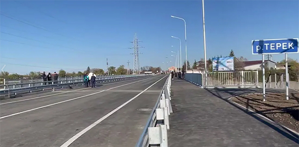 В Северной Осетии открылся Ногирский мост, отстроенный после паводка 2023 года