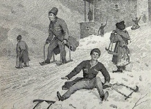 Осетинские горнолыжники XIX века