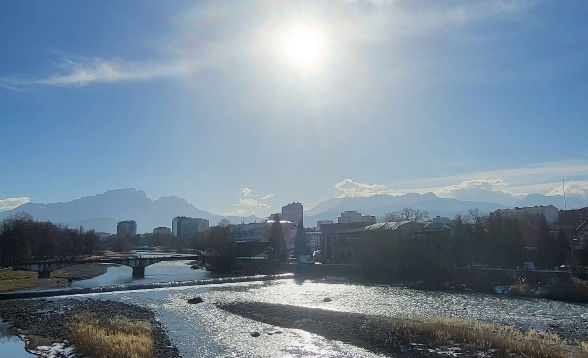 Погожий январь во Владикавказе уже принес рекорд